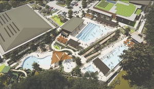 KCC - Aerial View Pools