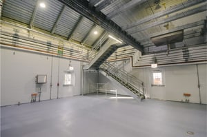 Pilot plant interior